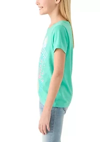 Girls 7-16 Short Sleeve Graphic Essential T-Shirt