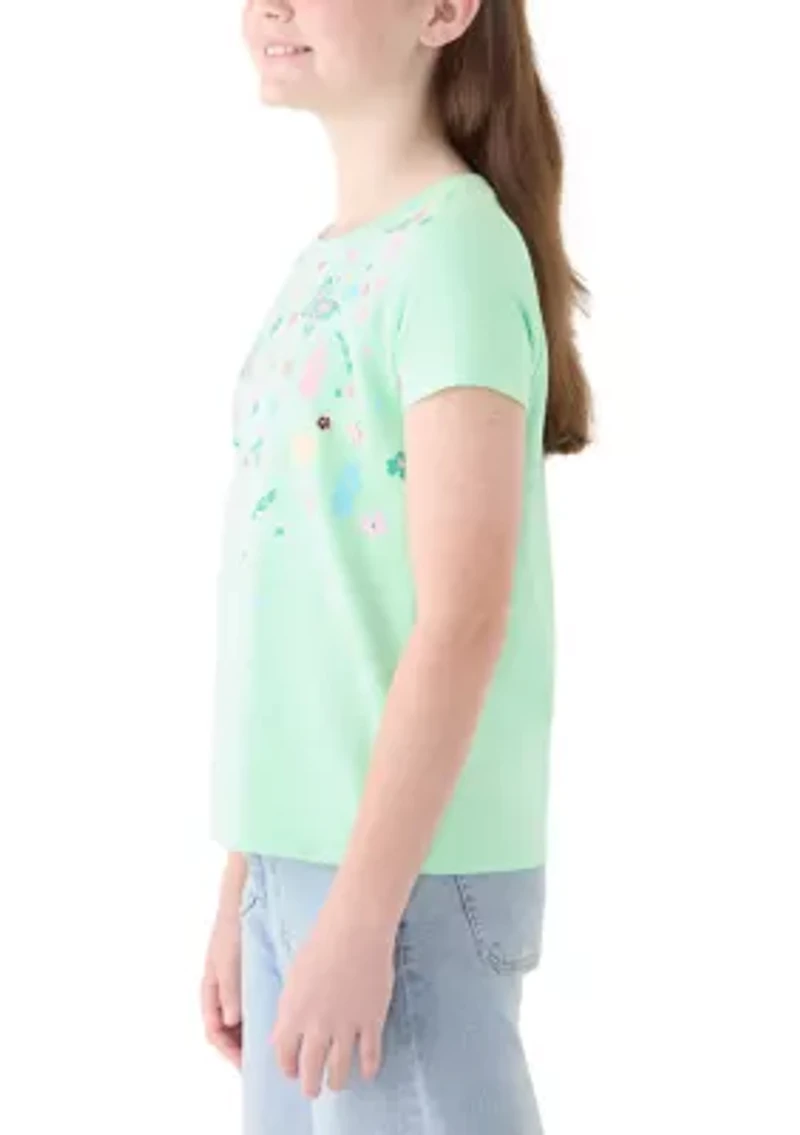 Girls 7-16 Short Sleeve Graphic Essential T-Shirt