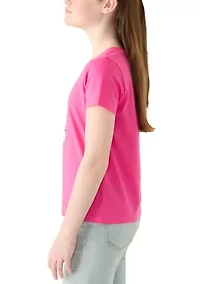 Girls 7-16 Short Sleeve Graphic Essential T-Shirt