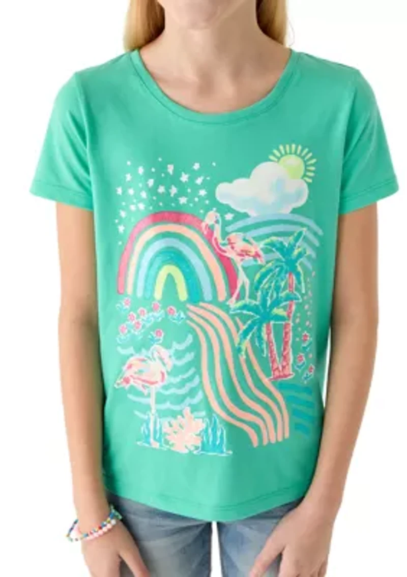 Girls 7-16 Short Sleeve Graphic Essential T-Shirt