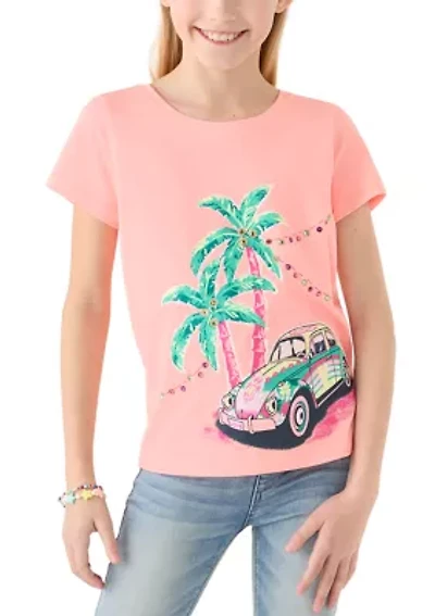 Girls 7-16 Graphic Essential Neon T-Shirt