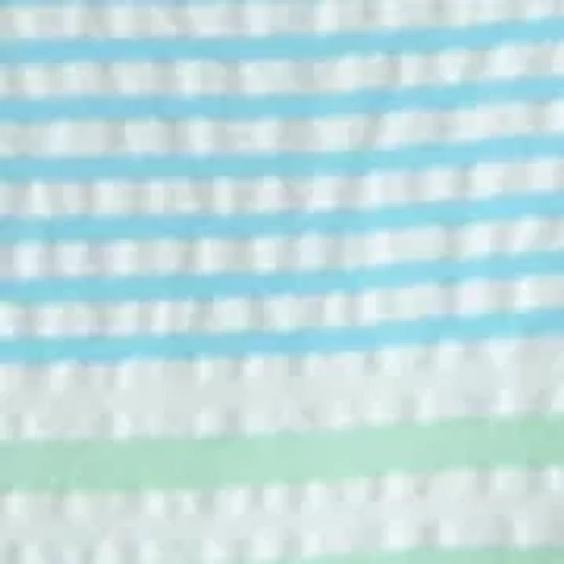 Girls 7-16 Bow Back Seersucker Top