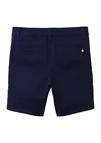 Girls 4-6x Solid Regulation Shorts
