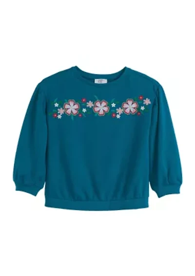 Girls 4-6x Long Sleeve Sweatshirt