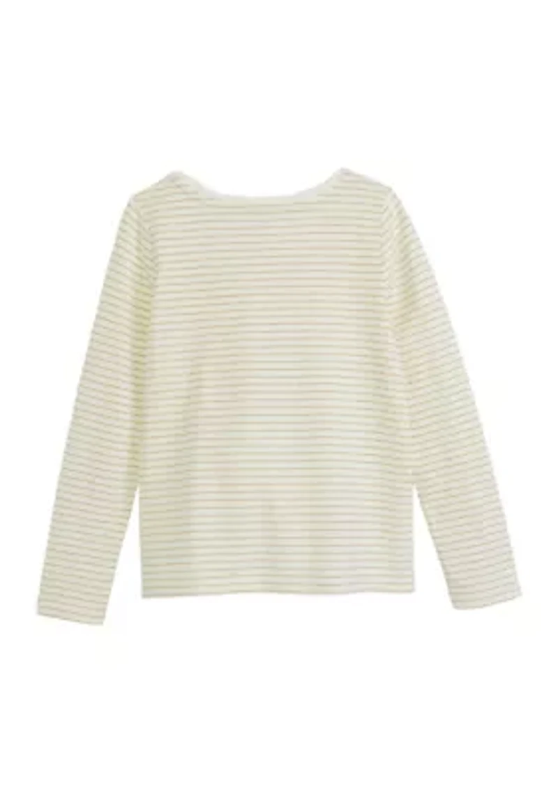 Girls 4-6x Jersey Knit T-Shirt