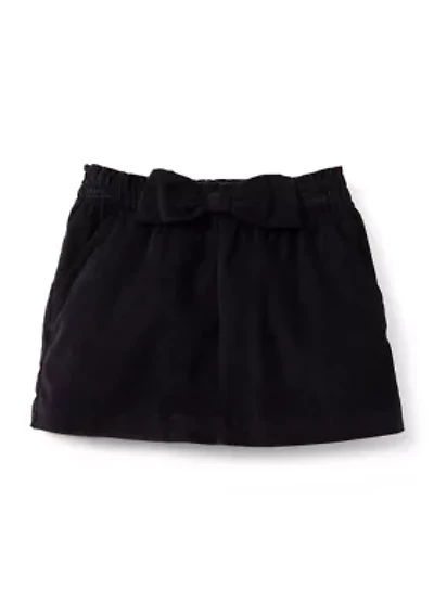 Girls 4-6x Corduroy Bow Skirt