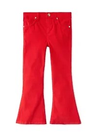 Girls 4-6x Stretch Corduroy Flare Pants