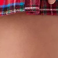 Girls 4-6x Smocked Plaid Skirt