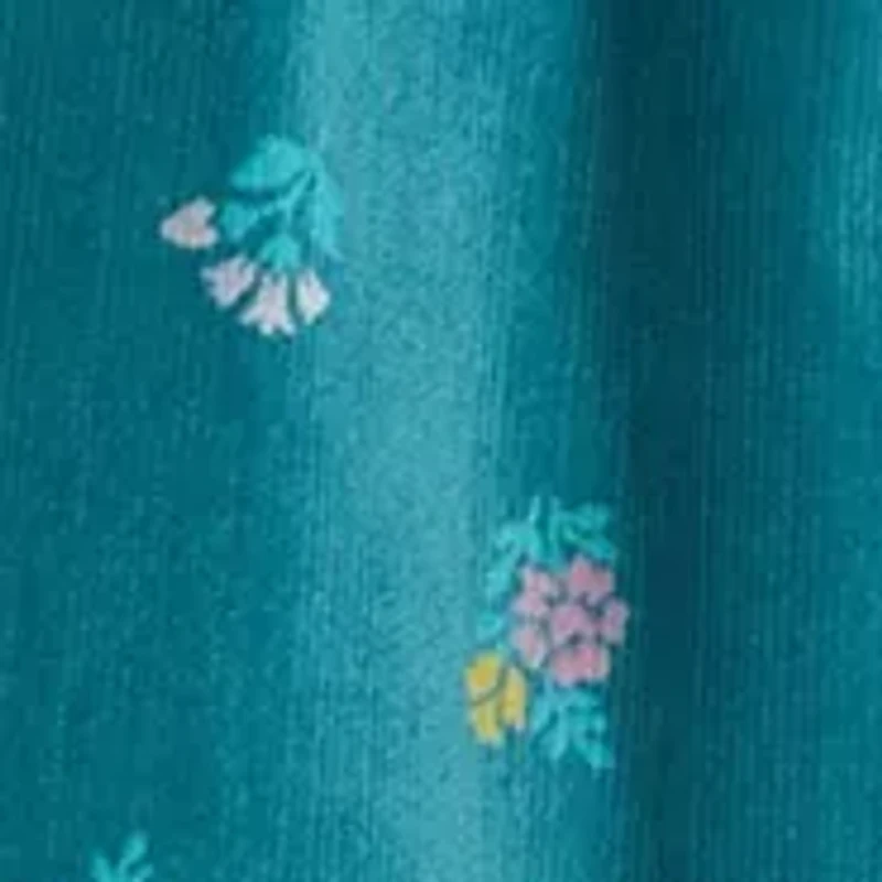 Girls 4-6x Long Sleeve Corduroy Printed Top