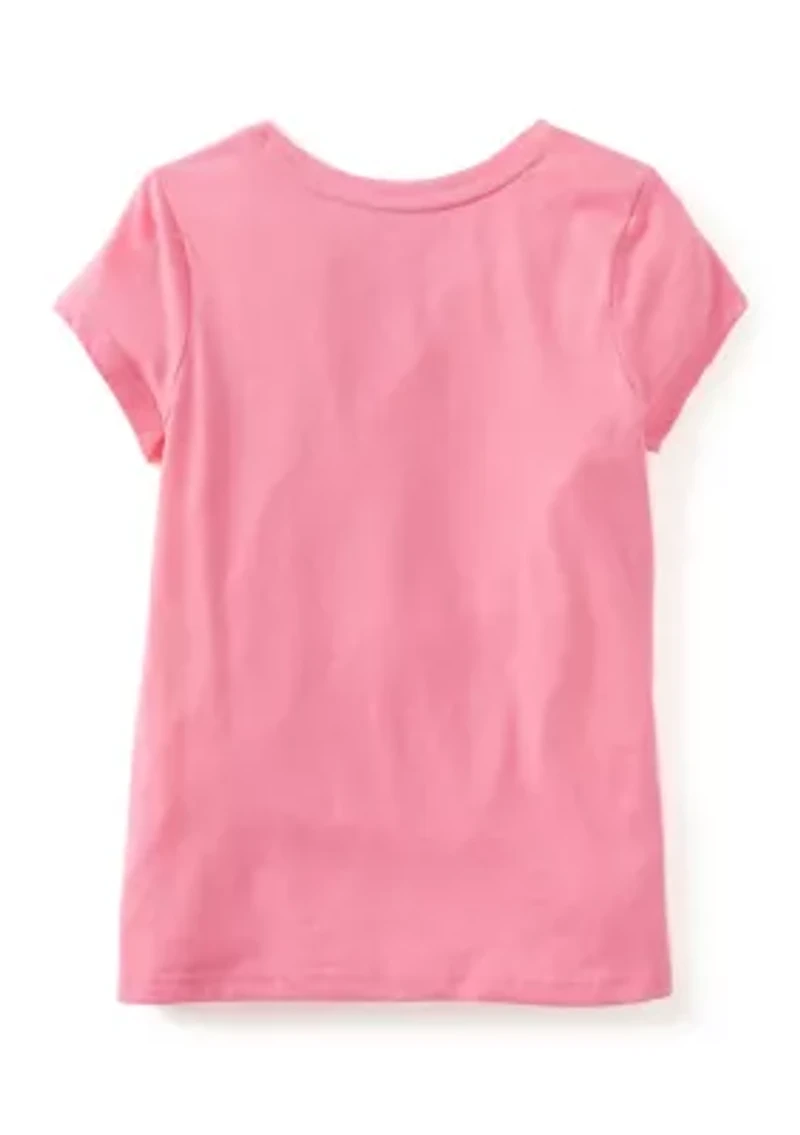 Girls 4-6x Short Sleeve Graphic Essential T-Shirt