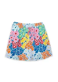 Girls 4-6x Printed Knit Skort