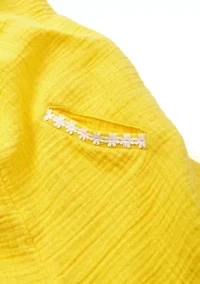 Girls 4-6x Double Gauze Romper