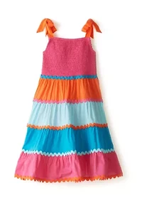 Girls 4-6x Multi Tiered Sun Dress