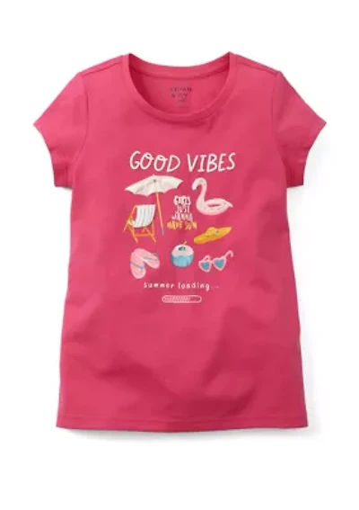 Girls 4-6x Essentials Graphic T-Shirt