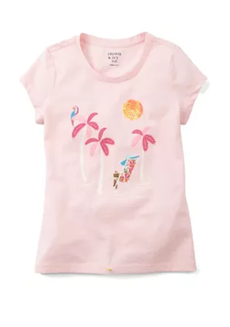 Girls 4-6x Essentials Graphic T-Shirt