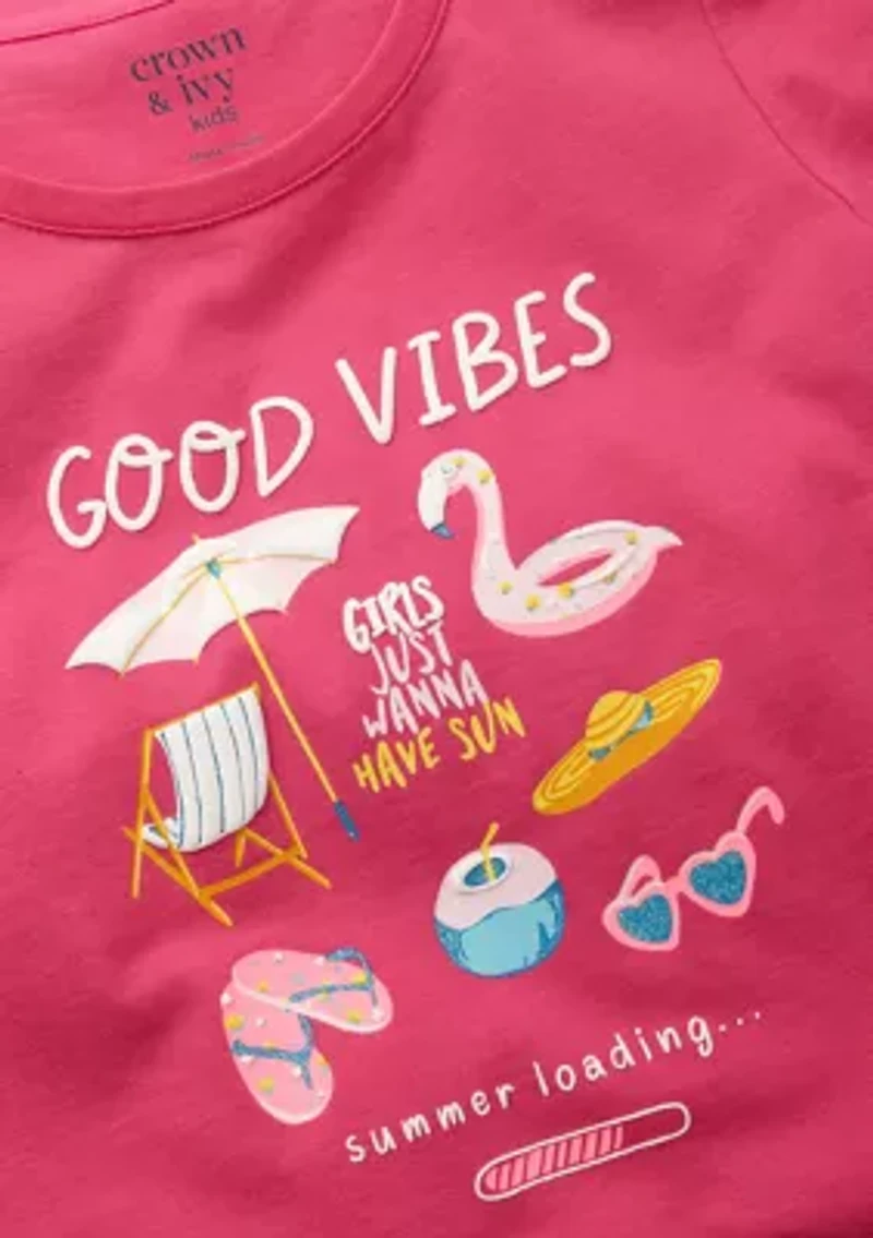 Girls 4-6x Essentials Graphic T-Shirt