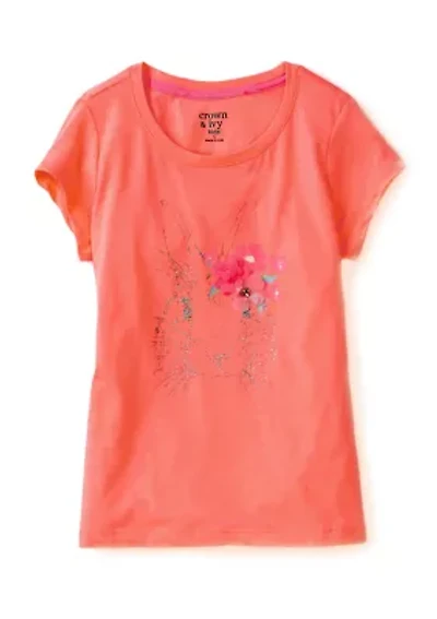 Girls 4-6x Printed T-Shirt
