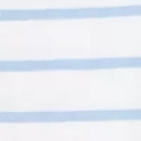 Girls 4-6x Pom Trim Ruffle Yarn Dyed Tank Top