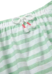 Girls 4-6x Yarn Dyed Stripe Knit Short