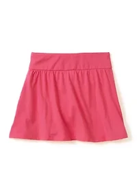 Girls 4-6x Solid Flutter Knit Skirt