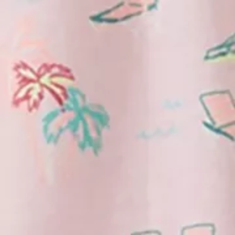 Girls 4-6 Jersey Flutter Dress