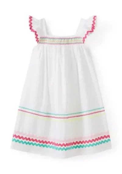 Girls 4-6 Ric Rac Swing Dress