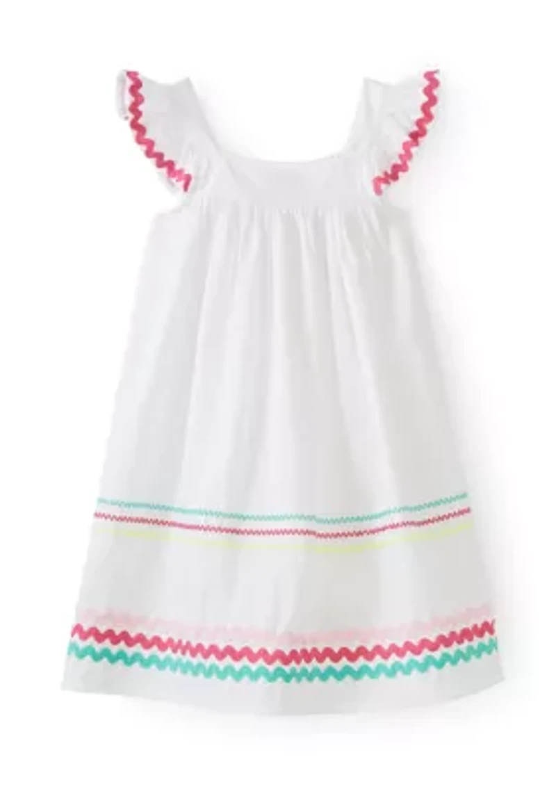 Girls 4-6 Ric Rac Swing Dress