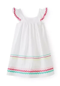 Girls 4-6 Ric Rac Swing Dress