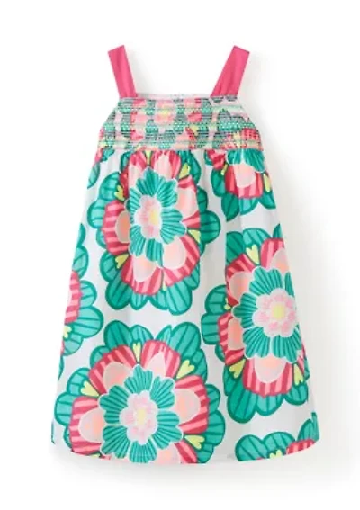 Girls 4-6 Smocked Swing Dress