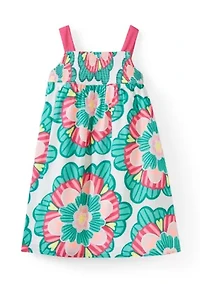 Girls 4-6 Smocked Swing Dress