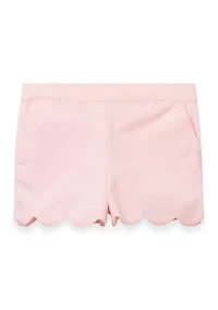 Girls 4-6x Scallop Shorts
