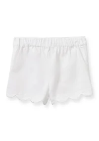 Girls 4-6x Scallop Shorts