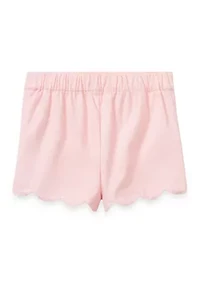 Girls 4-6x Scallop Shorts