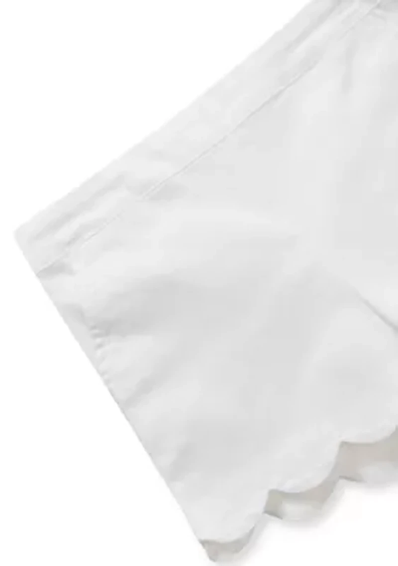 Girls 4-6x Scallop Shorts