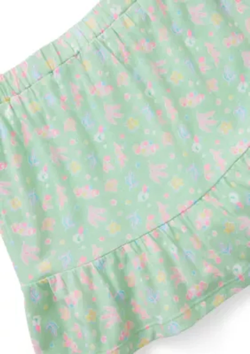 Girls 4-6x Printed Knit Skort