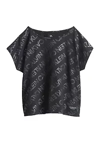 Girls 4-6x CK High Shine T-Shirt