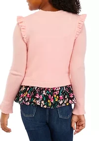 Girls 7-16 Fashion 2Fer Top