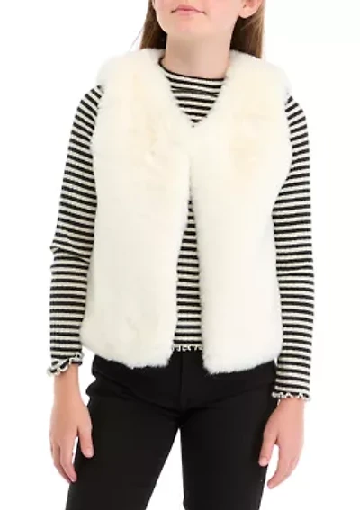 Girls 7-16 Fur Vest