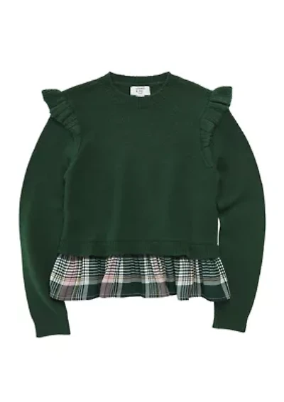 Girls 4-6x Fashion 2Fer Sweater