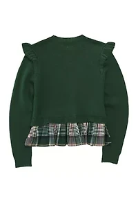 Girls 4-6x Fashion 2Fer Sweater