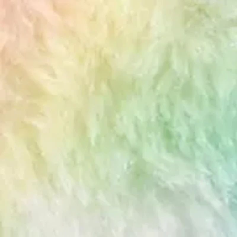 Girls Bella Heart Plush Butterfly Faux Fur Crossbody Bag