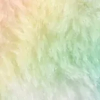 Girls Bella Heart Plush Butterfly Faux Fur Crossbody Bag