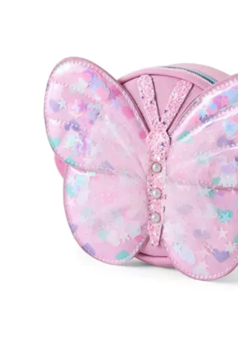 Butterfly Confetti Crossbody Bag