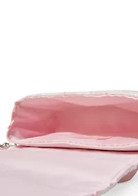 Bow Angled Flap Crossbody Bag