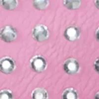 Rhinestone Bow Crossbody Bag with Pearl Handle