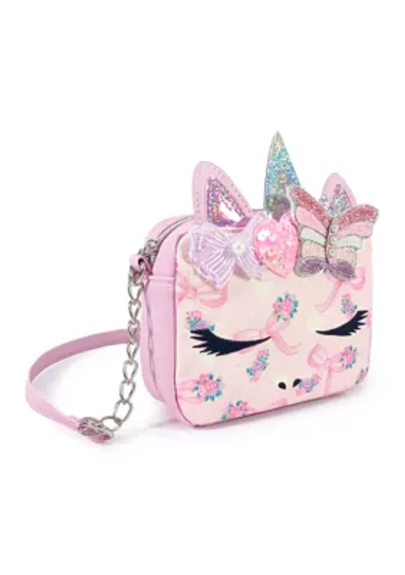 Unicorn Rectangular Crossbody Bag