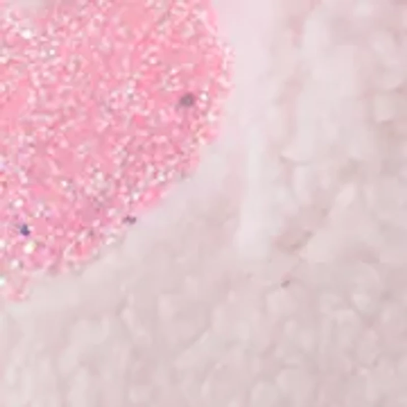 Girls Heart Faux Fur Duffle Bag