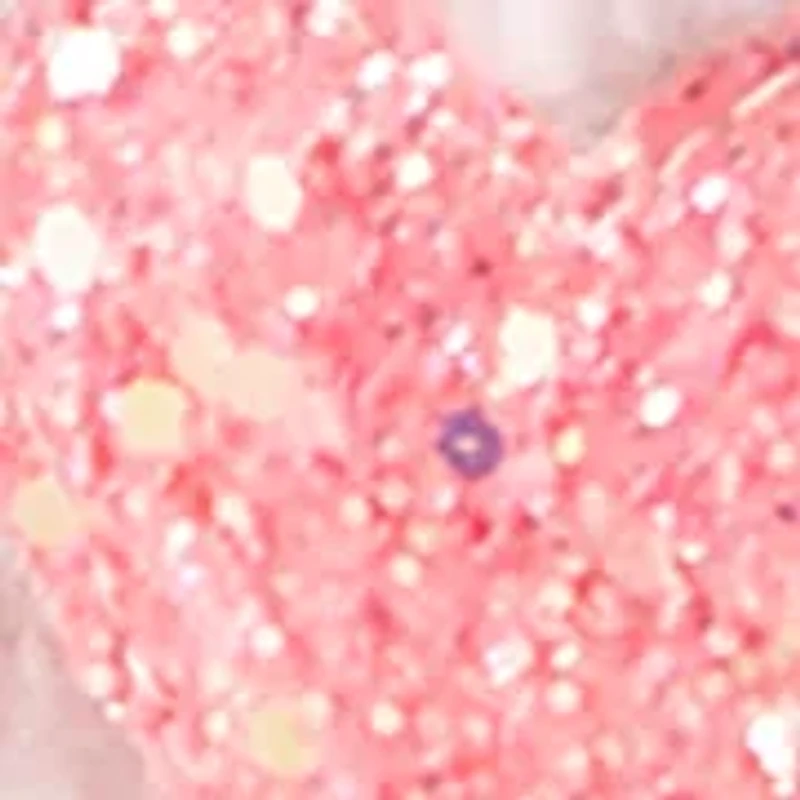 Heart Faux Fur Train Case