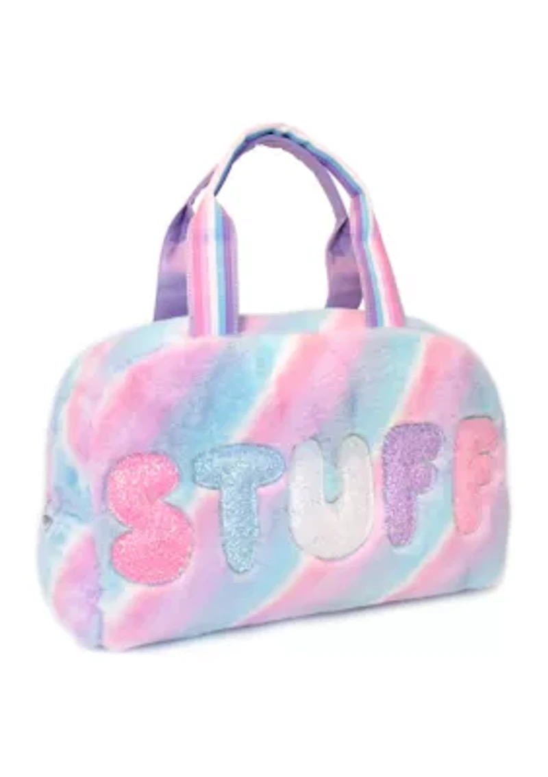 Stuff Faux Fur Medium Duffle Bag
