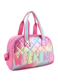 Girls Weekend Quilted Medium Duffel Bag